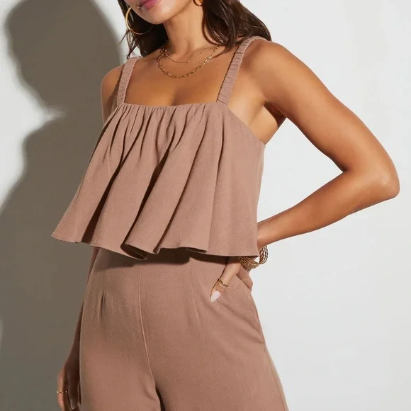 Brand new Itzel Fitted Waist Jumpsuit size M - Picture 3 of 5